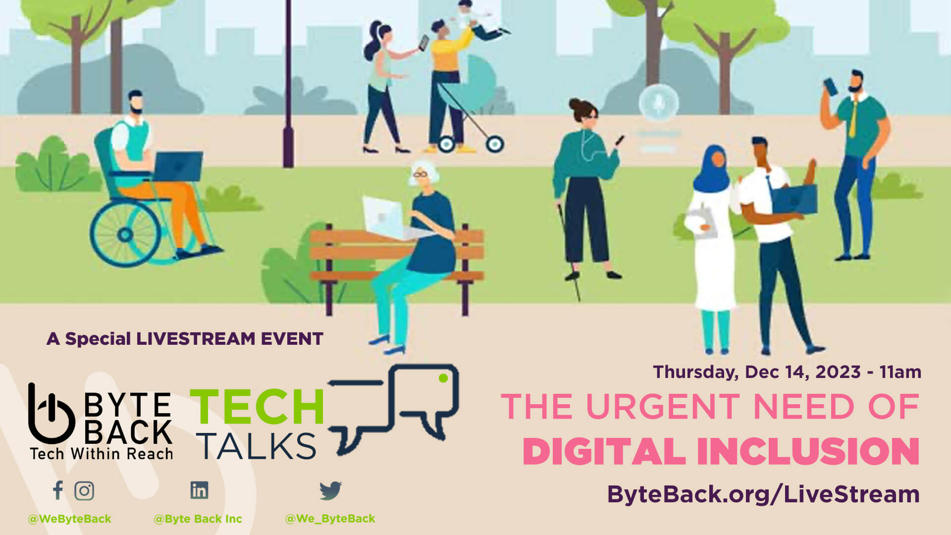 The Urgent Need of Digital Inclusion: A Byte Back Tech Talks